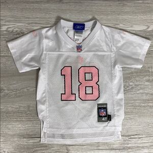 Reebok White & Pink Moss Jersey